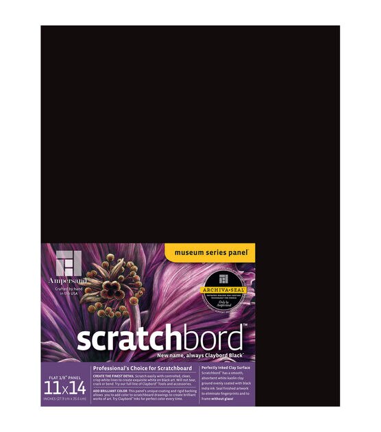 Arteza Canvas Panels, Classic, Black, 11x14, Blank Canvas Boards for  Painting - 14 Pack