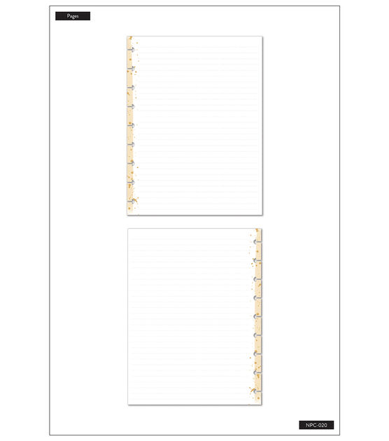 Happy Planner Classic 60 Sheet Be Still Faith Notebook, , hi-res, image 4