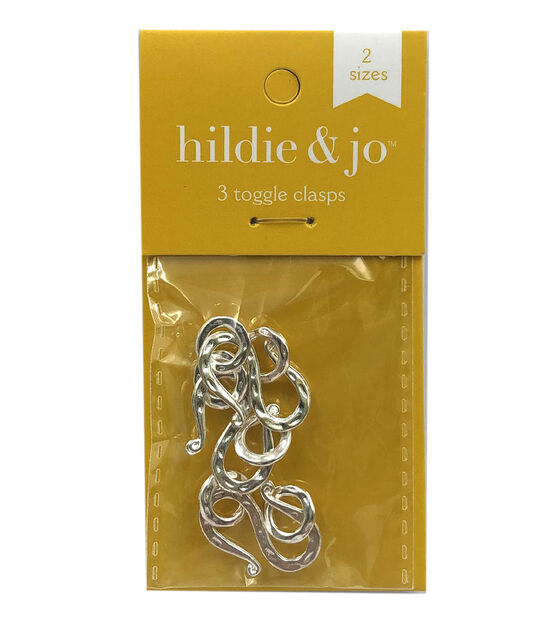 3ct Silver Toggle Clasps by hildie & jo