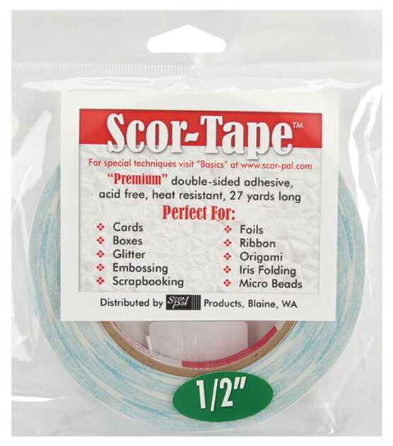 Scor tape 1/2wx27yd