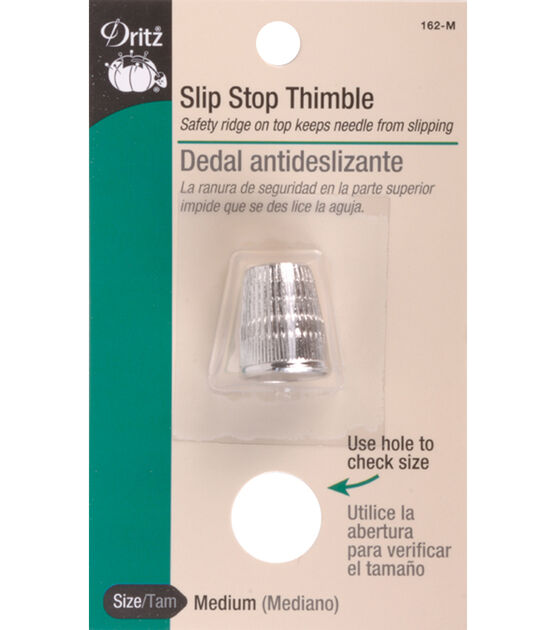 Dritz Slip-Stop Thimble, Large, , hi-res, image 1