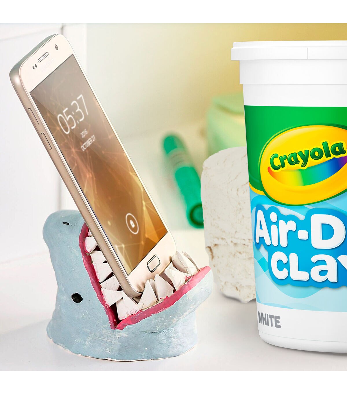  Air-Dry Clay, White, 5 lbs, Sold as 1 Each : Arts
