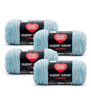 Red Heart Super Saver Burgundy Yarn - 3 Pack of 198g/7oz - Acrylic - 4  Medium (Worsted) - 364 Yards - Knitting/Crochet