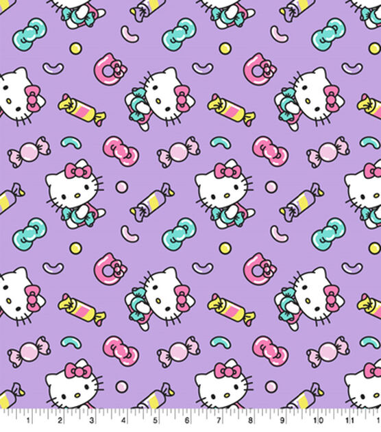 Hello Kitty Candy Cotton Fabric