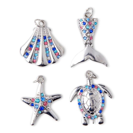 36ct Silver & Gold Star Charms by hildie & jo