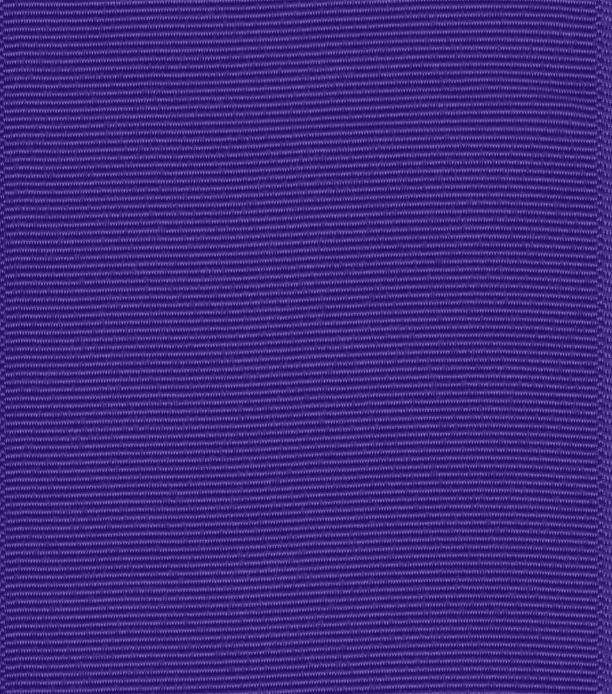 Offray 3"x9' Grosgrain Solid Ribbon, Regal Purple, swatch