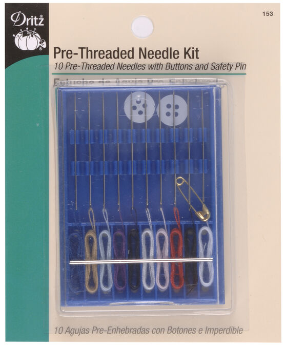 Dritz Pre-Threaded Needle Kit