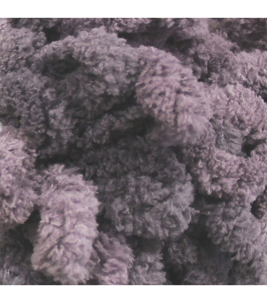Bernat Alize EZ Loop Blanket 18yds Jumbo Polyester Yarn, Dusty Rose, swatch, image 3