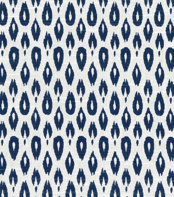 Nate Berkus Home Decor Upholstery Fabric 54" Indre Lynwood Navy