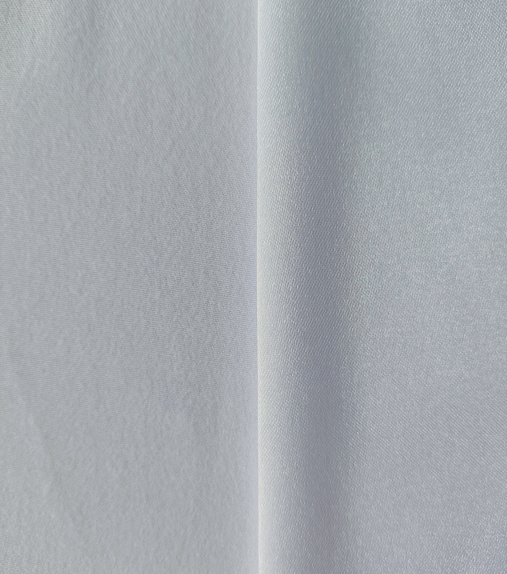Flannel Back Satin Fabric, White, hi-res