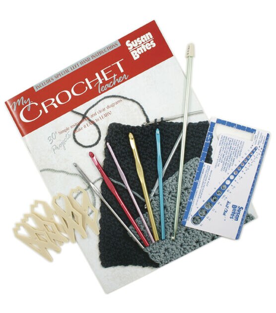 Clover Crochet Hook Set 10 Pkg Assorted Sizes, JOANN