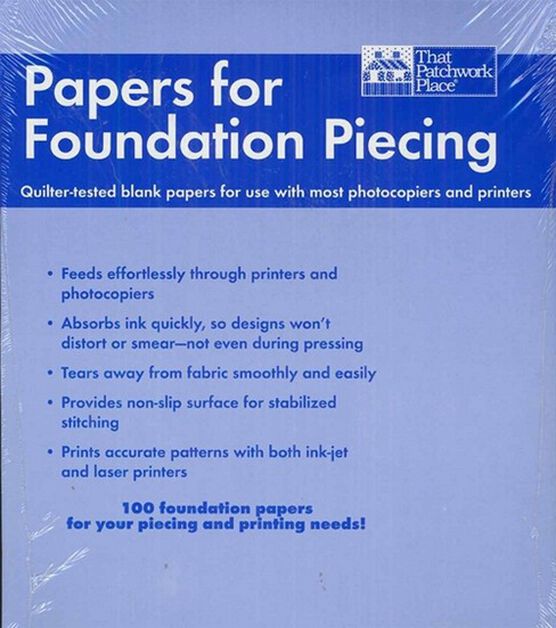 That Patchwork Place 8.5" x 11" Blank Foundation Papers 100pk