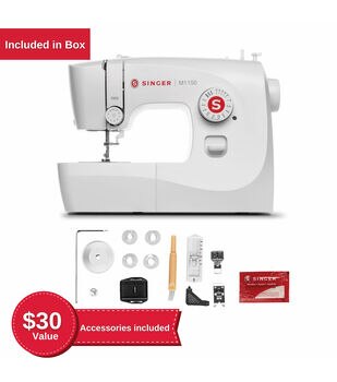 Buy the Singer M1000 Mending Sewing Machine w/Box and Pedal