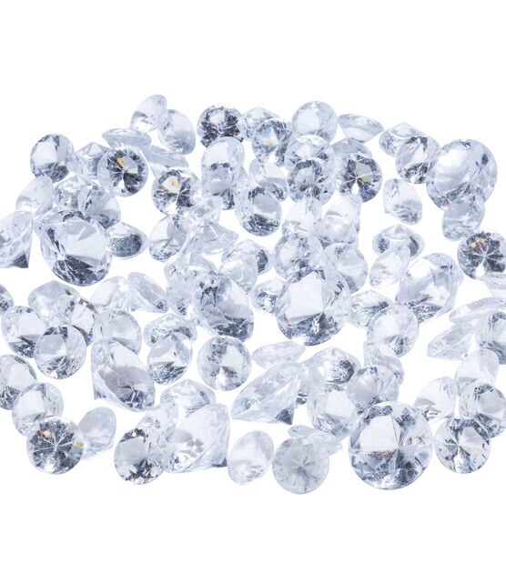 7oz Clear Icicle Acrylic Diamonds by Bloom Room, , hi-res, image 4