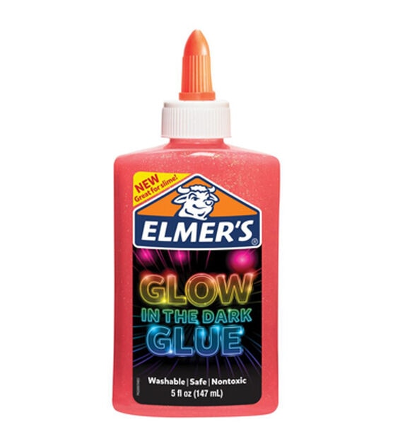 Elmer's 5 fl. oz Glow in the Dark Glue Pink