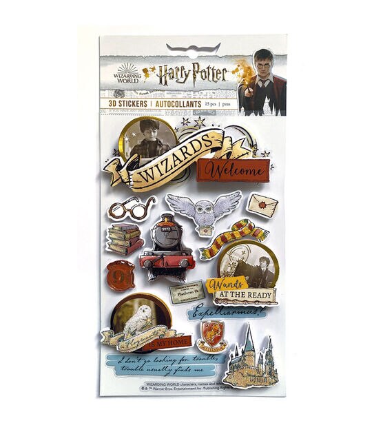 Magic Objects Decorative Stickers Harry Potter