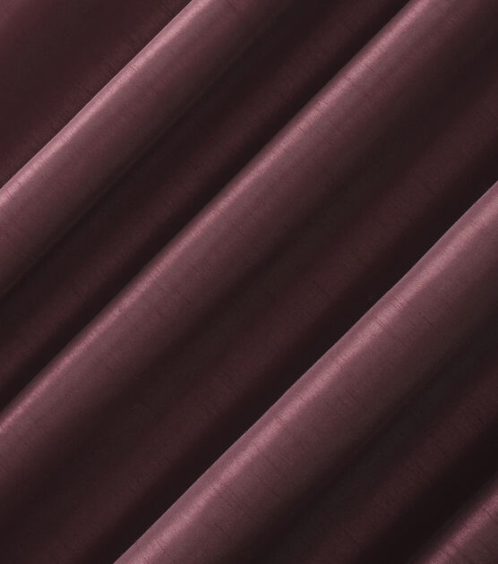 S Lichtenberg Faux Silk Red Blackout Backtab Curtain Panels 50" x 63", , hi-res, image 4