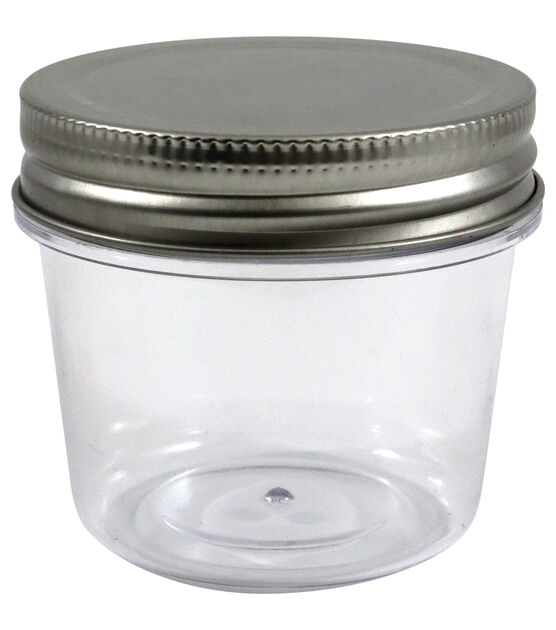 Plastic Jars With Lids, Jar With Lids, Plastic Mason Jar, Storage