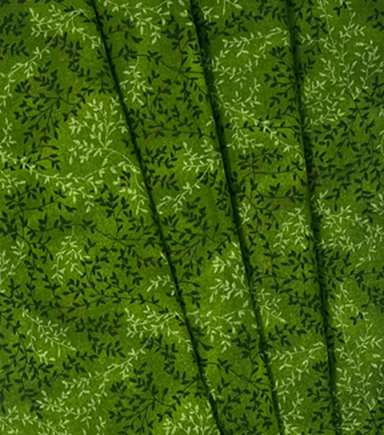Fabric Traditions Tonal Vine Leaf Cotton Fabric by Keepsake Calico, , hi-res, image 6