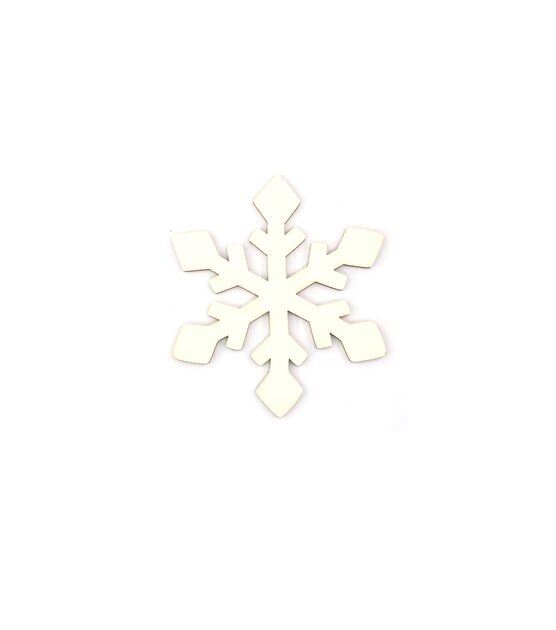 White Snowflake Glitter Stickers, Hobby Lobby