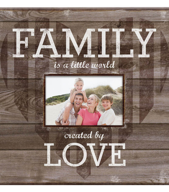 MBI 12''x12'' Post Bound Album with Window Family Love