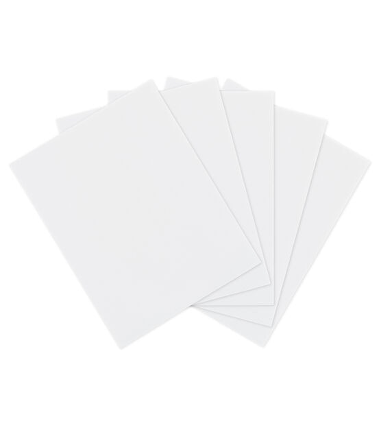 50 Sheet 8.5" x 11" Ivory Solid Core Cardstock Paper Pack by Park Lane, , hi-res, image 2