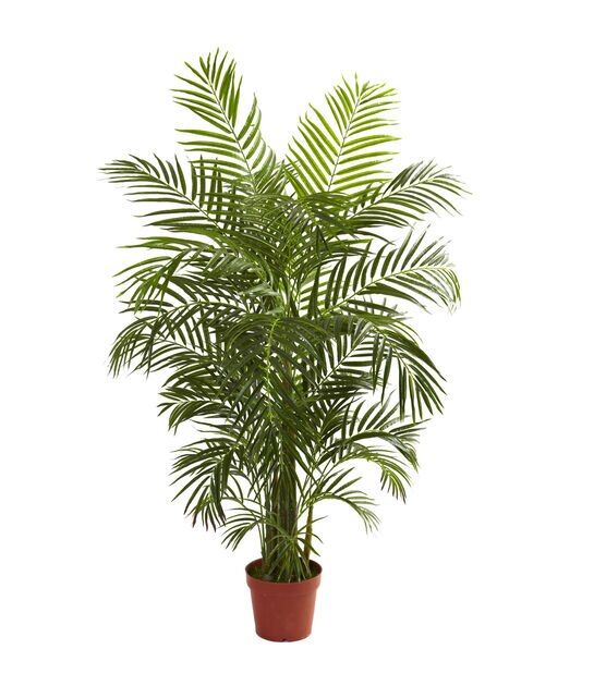 Nearly Natural 4.5ft. Areca Palm UV Resistant (Indoor/Outdoor), , hi-res, image 1