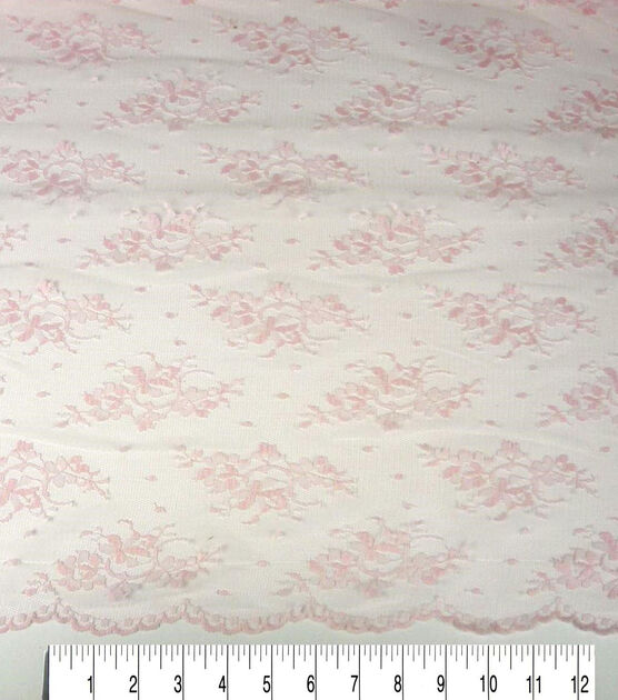 Solid Chantilly Lace Fabric by Casa Collection, , hi-res, image 6