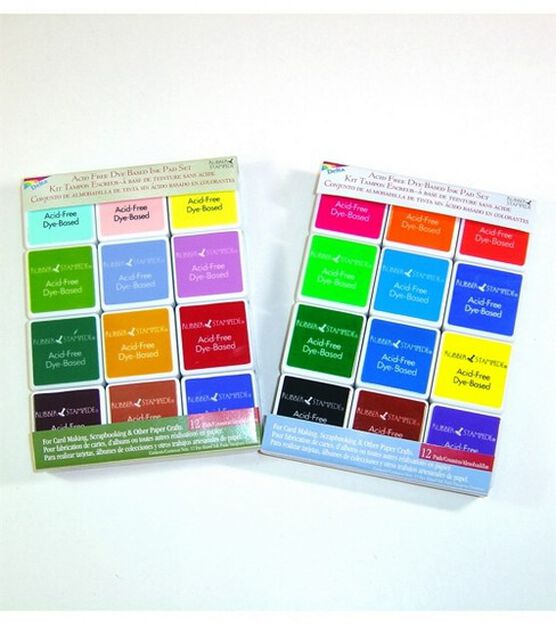 Rubber Stampede Dye Based Ink Pad Sets