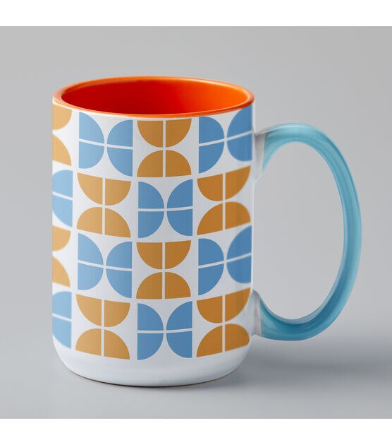 Cricut 15oz Ceramic Beveled Mug Blank, , hi-res, image 3