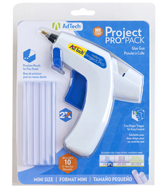 AdTech Project Pro Glue Gun & Mini Glue Stick Value Pack