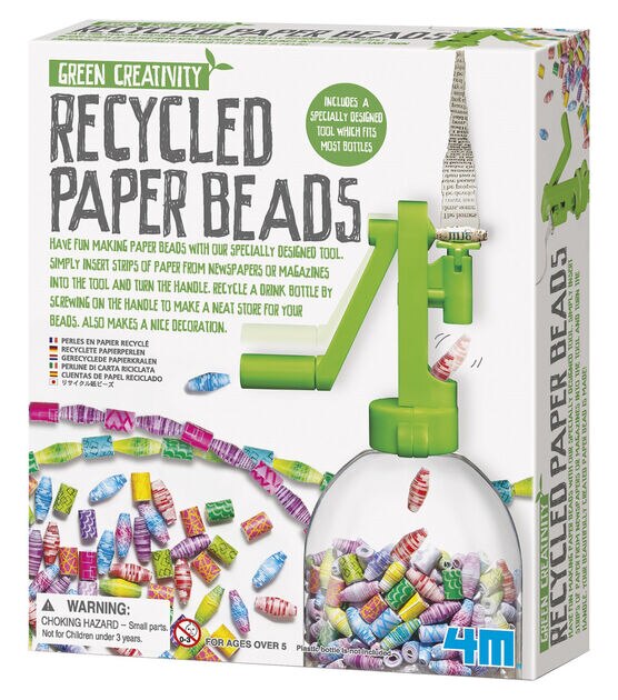 Recycled Paper Beads