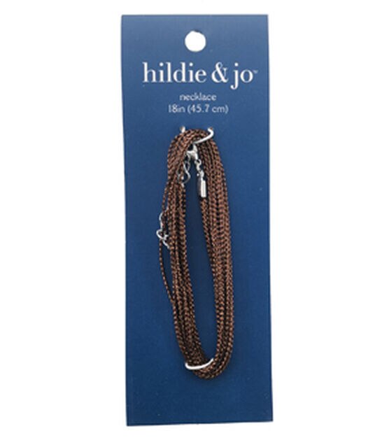 18" Assorted Nylon Cord Necklace 1pc by hildie & jo, , hi-res, image 2