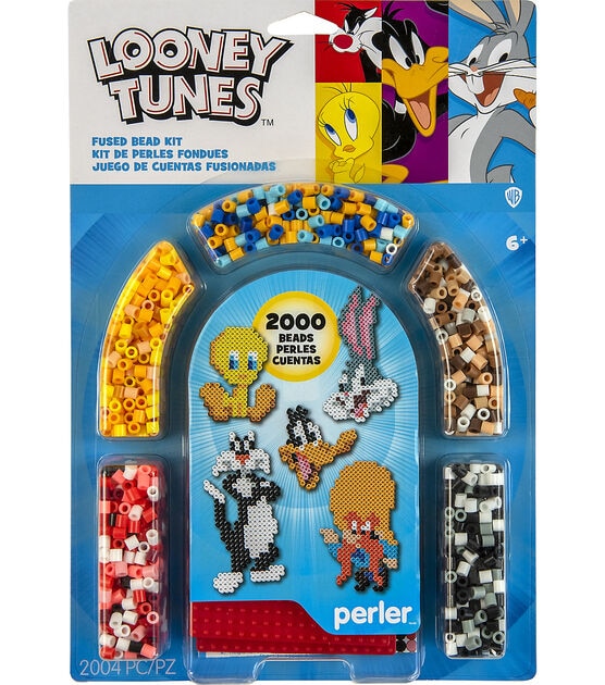 Perler 2004ct Looney Tunes Arch Blister Fused Bead Kit