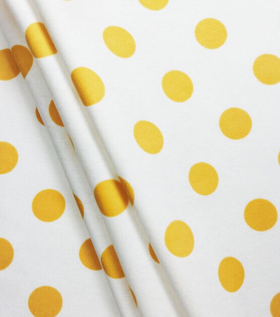 Dotted Cotton Flannel Nursery Fabric by Lil' POP!, , hi-res, image 2