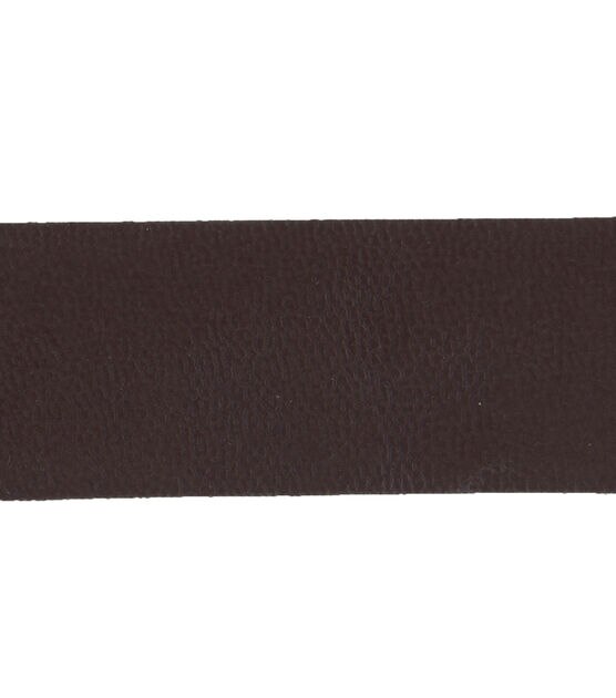 Simplicity Faux Leather Braid Trim 0.38'' Saddle
