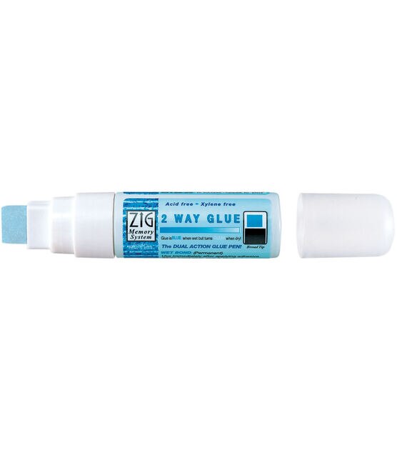 Zig 2 Way Glue Pen Jumbo Tip 12 Pack