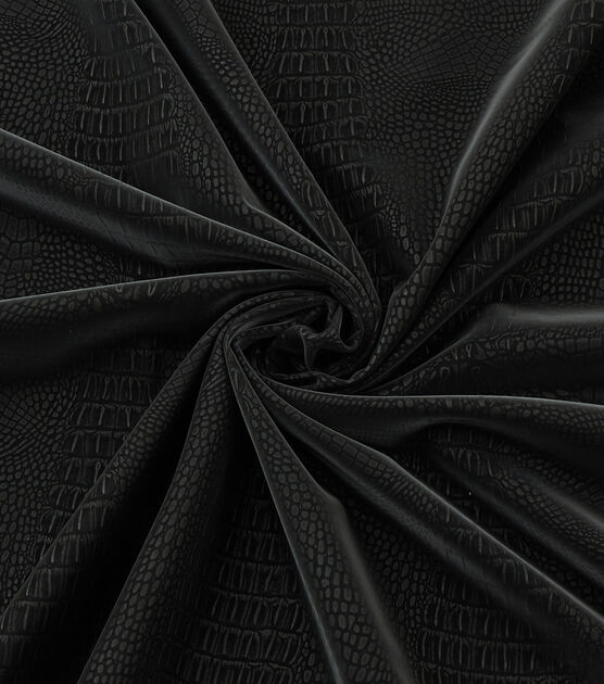 Yaya Han Cosplay Stretch Reptile Moleskin Faux Leather Fabric, , hi-res, image 5