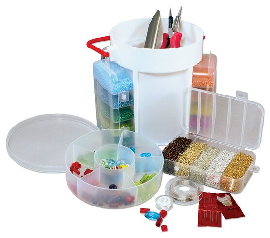 6 x 5 Bead Storage Container With 30 Boxes by hildie & jo