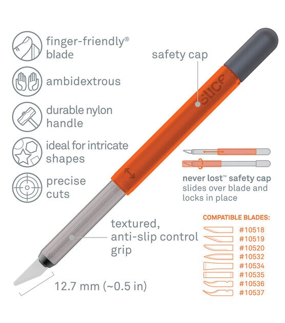 Slice Craft Knife With Safety Cap, , hi-res, image 4