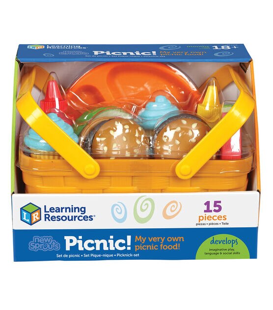 Learning Resources 15ct New Sprouts My Very Own Picnic Food Set, , hi-res, image 3