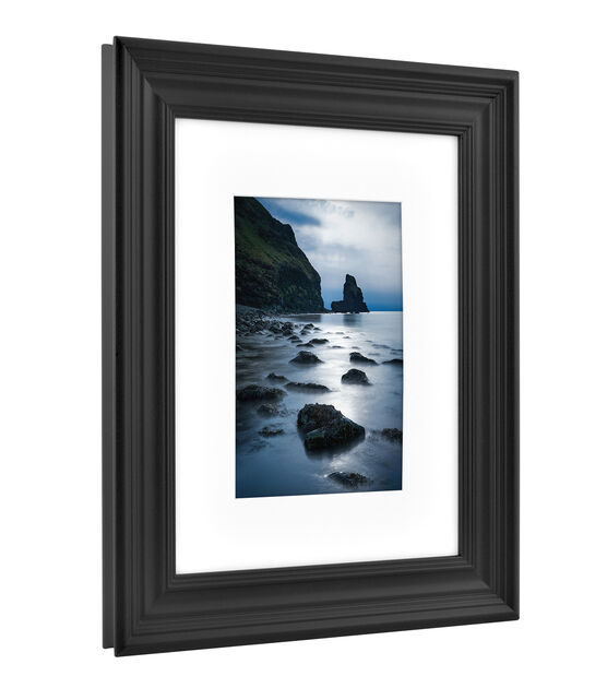Walden Woods 8"x10" Matted to 5"x7" Black Wall Frame, , hi-res, image 2