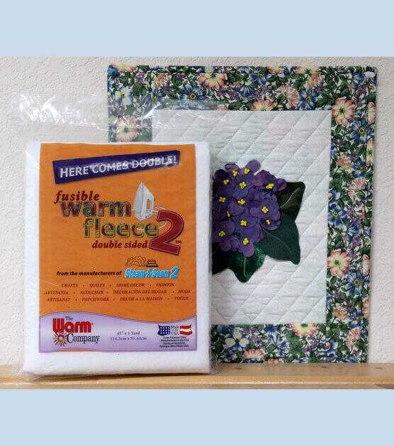 The Warm Company Fusible Warm Double Sided Fusible Fleece 2
