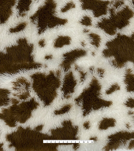 Brown Cow Faux Fur | JOANN