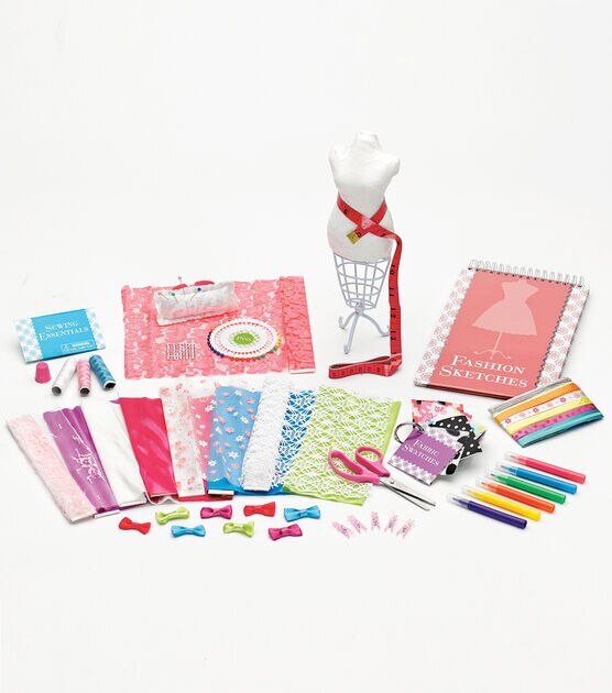 Fashion Design Kit For Girls Basic Reusable Kit For Creativity