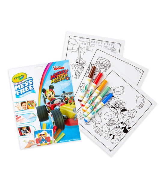 Crayola 23ct Mickey Mouse Clubhouse Coloring Pad & Markers, , hi-res, image 3