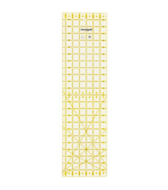 Omnigrid 4-Inch Square Grid, Clear Sewing Quilting Rulers, 4 x 4