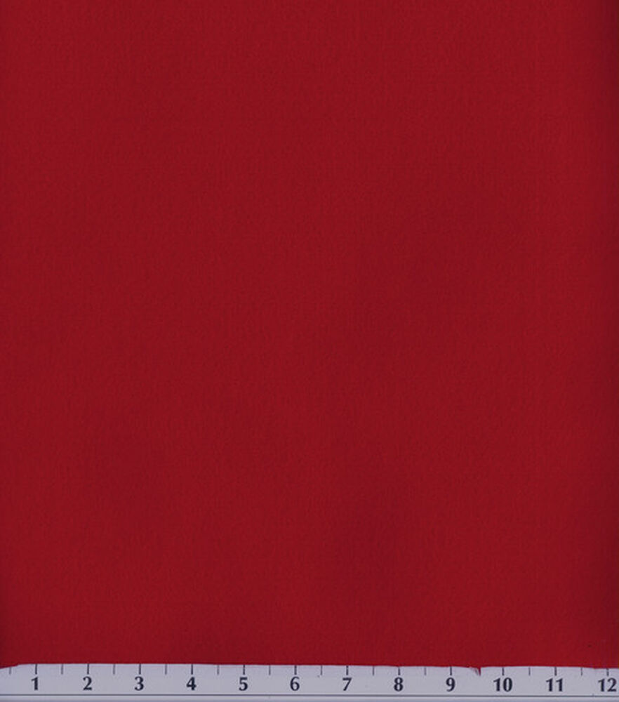 Premium Felt Fabric 72'', Red Premium Felt, swatch
