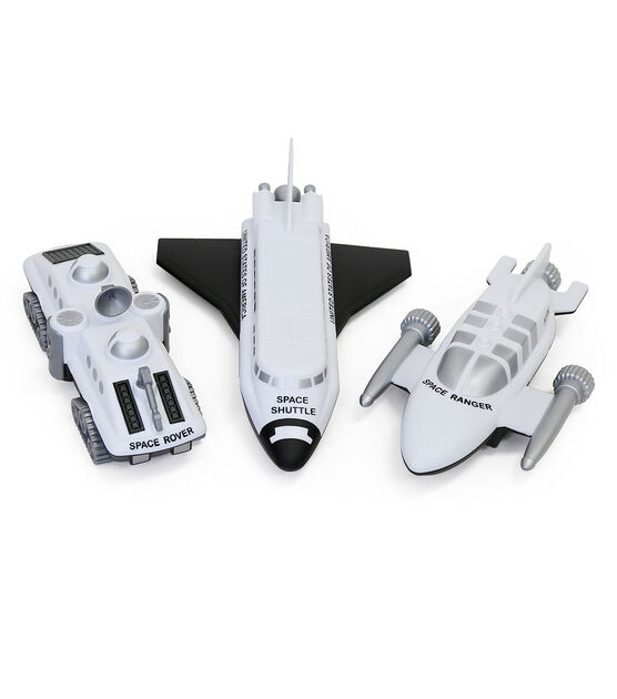 Popular Playthings 3ct Magnetic Mix or Match Space Vehicles Set, , hi-res, image 2