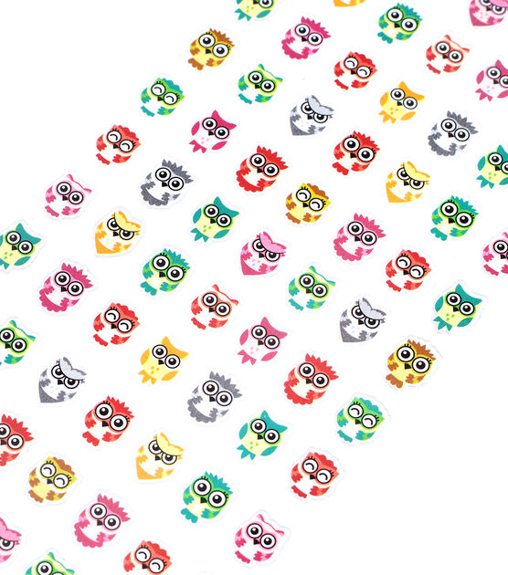 Sticko Owl Tiny Stickers, , hi-res, image 2
